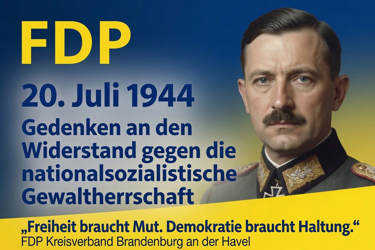 20. Juli 1944 – Mut zur Freiheit und Verantwortung